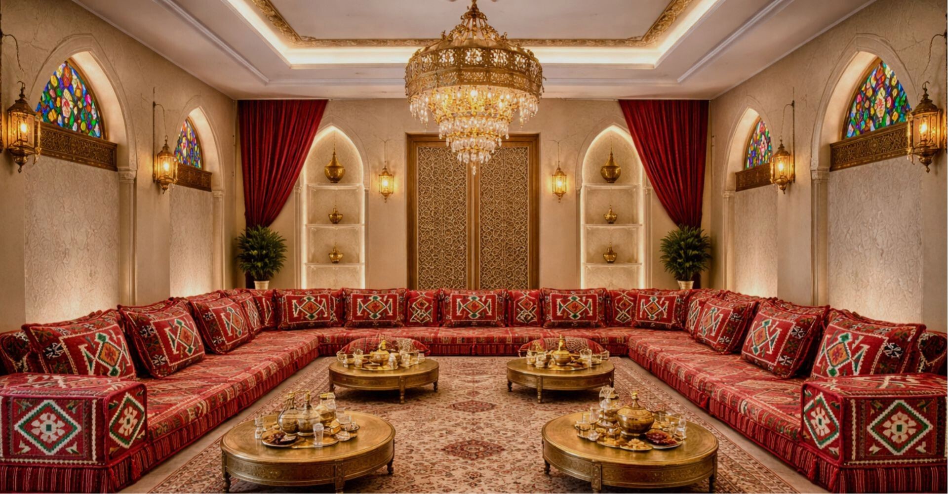 Luxury Arabic Majlis Furniture